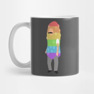 Rainbow Pickle Bob Mug